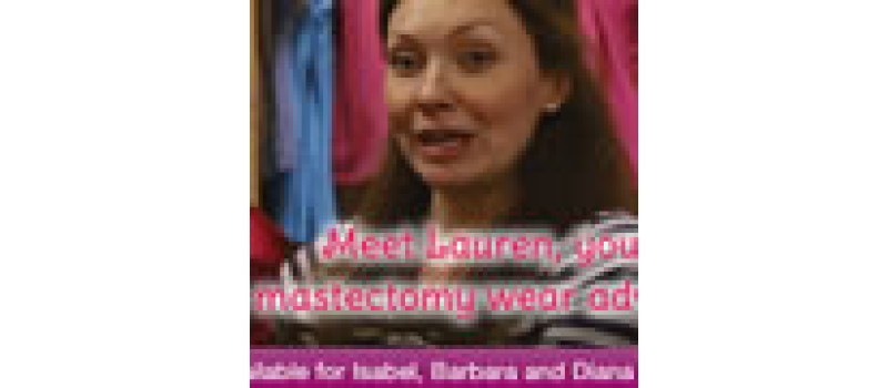 60 second information videos available for Isabel, Barbara and Diana bras.